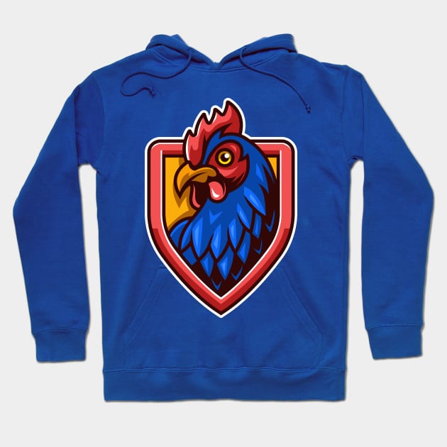 Rooster Hoodie by mightyfire